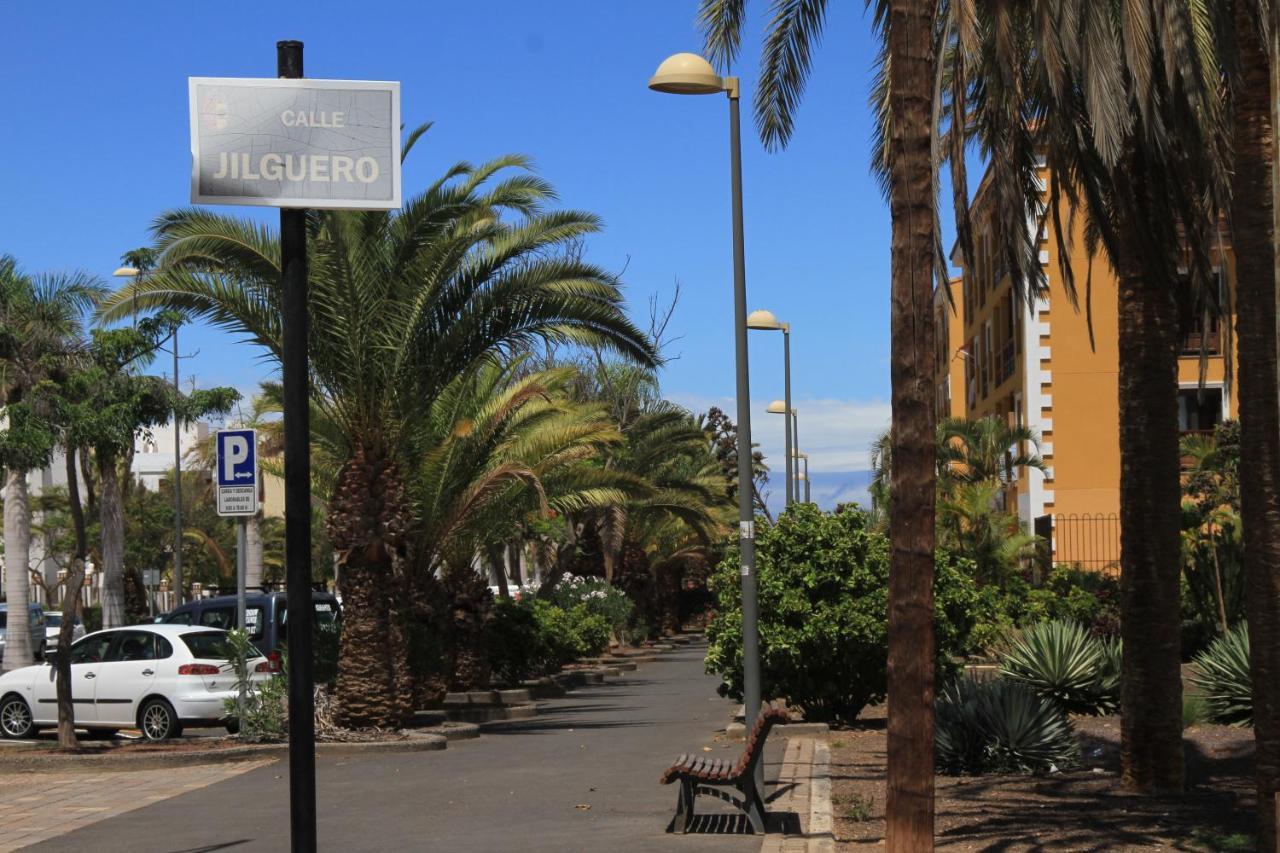 Spacious Apartment With Large Private Garden In Palm Mar エクステリア 写真